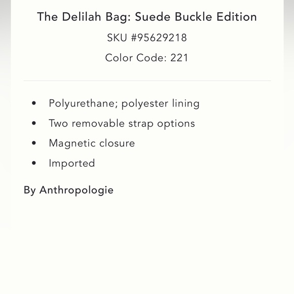 BY ANTHROPOLOGIE DELILAH BAG SUEDE BUCKLE MINI BAG IN BROWN AND GOLD - Picture 3 of 13